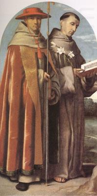 MORETTO da Brescia Bonaventure and Anthony of Padua (mk05) china oil painting image